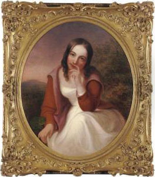 Reverie Oil Painting by Rembrandt Peale