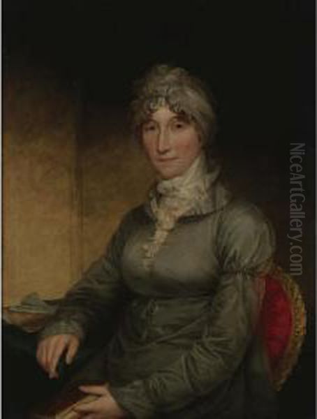 Portrait Of Susan Benson Milledoler Oil Painting by Rembrandt Peale