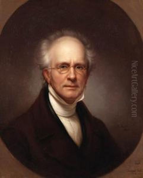 Self Portrait Oil Painting by Rembrandt Peale