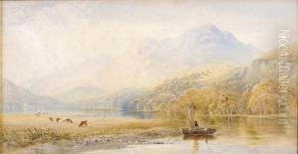 Merionethshire Oil Painting by Cornelius Pearson