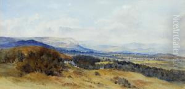 A View In North Wales Oil Painting by Cornelius Pearson