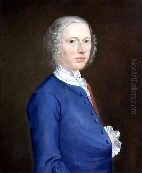 Self Portrait 1737 Oil Painting by Arthur William Devis