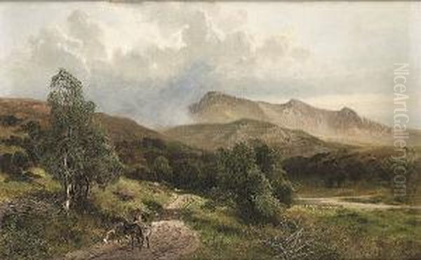 Cader Idris, N. Wales Oil Painting by James Peel