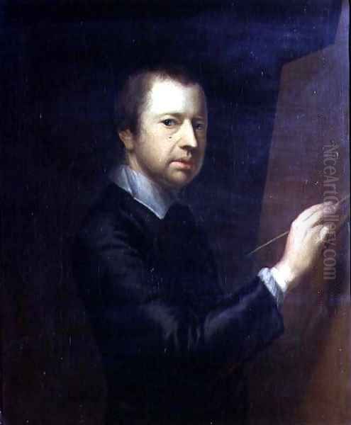 Self Portrait 1754 Oil Painting by Arthur William Devis