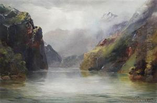 Acheron Passage, West Coast Oil Painting by James Peele