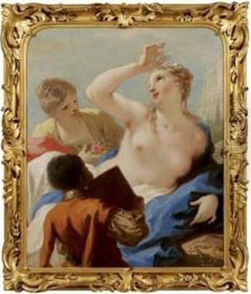 Untitled Oil Painting by Giovanni Antonio Pellegrini