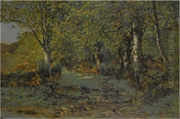 Landscape Oil Painting by Leon Germain Pelouse