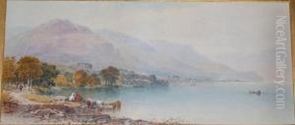 Loch Lomond Oil Painting by Aaron Edwin Penley