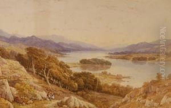 Lake Windermere Oil Painting by Aaron Edwin Penley