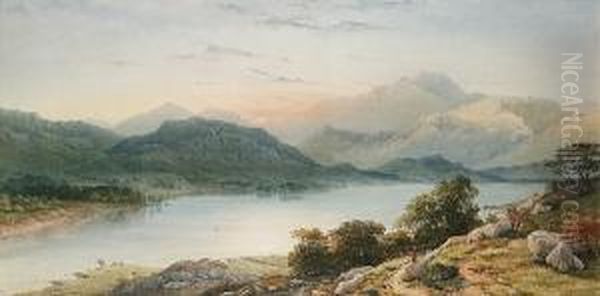 Upper Lake Killarney Oil Painting by Aaron Edwin Penley