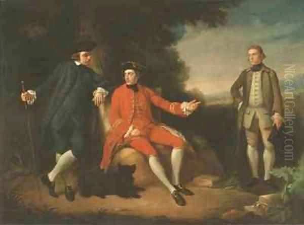 William Weddell and William Palgrave by Sir Nathaniel Dance-Holland