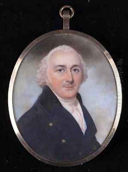 Portrait of Humphry Repton Oil Painting by John Downman