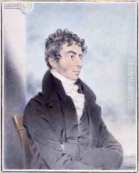 Robert Southey Esq Oil Painting by John Downman