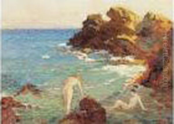 L'eau S'agite. Oil Painting by Henri Person