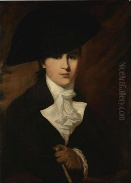 Portrait Of A Gentleman Said To Be Mr. Wordsworth Oil Painting by Matthew William Peters