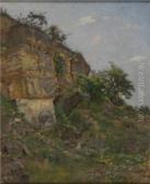 Campagna Romana Oil Painting by Filiberto Petiti