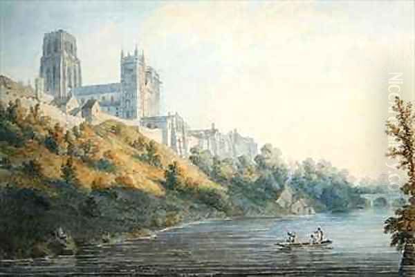 Durham Cathedral 2 Oil Painting by Edward Dayes