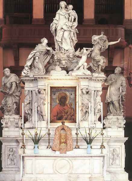 High Altar Oil Painting by Josse De Corte