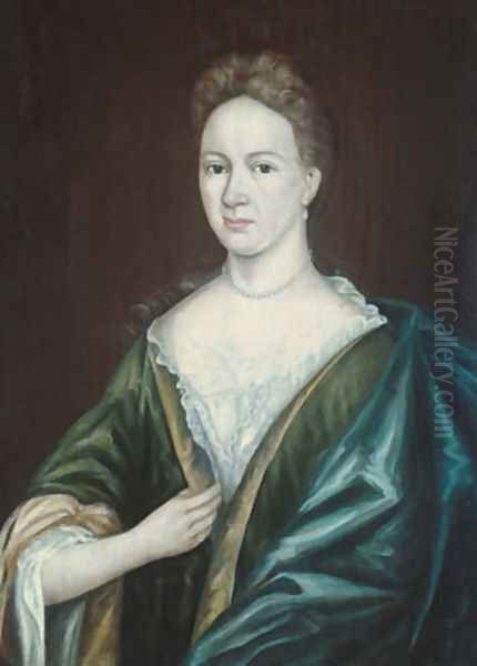 Mrs. Augustus Jay Oil Painting by Gerrit Duyckinck