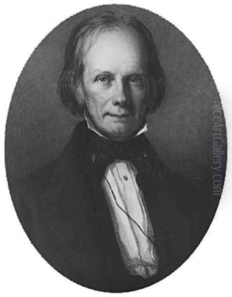 Henry Clay Oil Painting by Savinien Edme Dubourjal