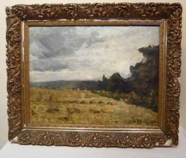 Paysage Oil Painting by Leon Philippet