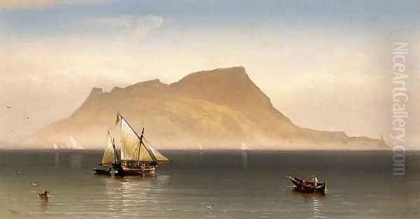 Morning at Gibralter Oil Painting by Charles Temple Dix