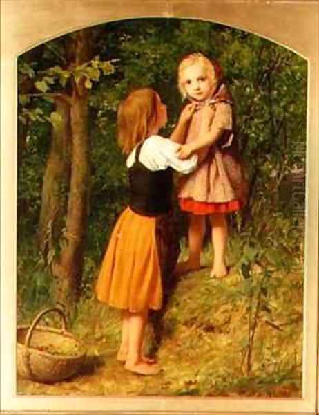 Babes in the Wood Oil Painting by William Charles Thomas Dobson