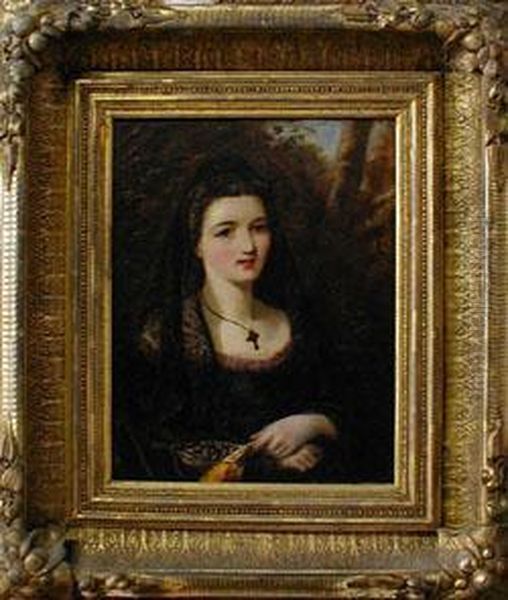 A Spanish Lady Oil Painting by John Phillip