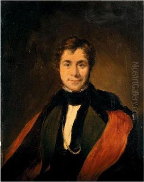 Portrait Of Lord Hume Oil Painting by Thomas Phillips