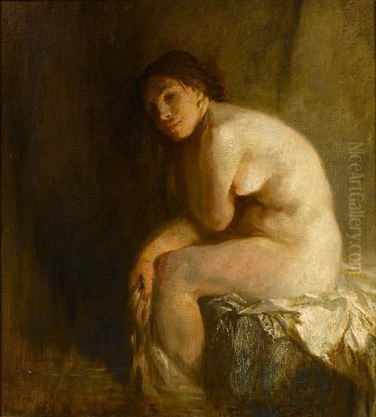 Susannah Oil Painting by Glyn Warren Philpot