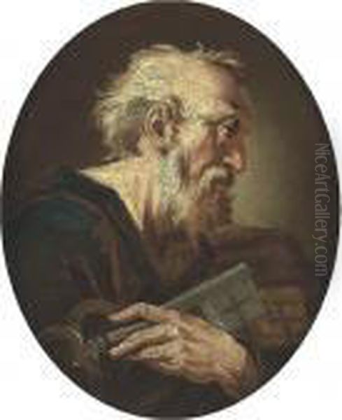 Saint Peter Oil Painting by Giuseppe Antonio Pianca