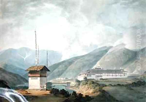 Tassisudan Oil Painting by Thomas & William Daniell