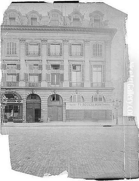 View Of The Countess Of Castiglione's Apartment In Place Vendome Oil Painting by Pierre L. Pierson