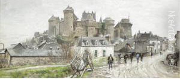 Le Chateau Oil Painting by Ludovic Piette