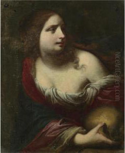 Mary Magdalene Oil Painting by Simone Pignone