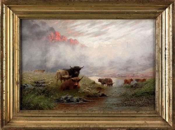 Mists At Dawn Oil Painting by Sidney Pike