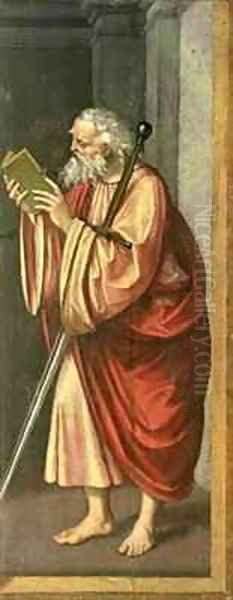 St Paul Apostle Oil Painting by Marco D'Oggiono