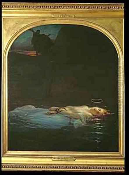 The Young Martyr Oil Painting by Hippolyte (Paul) Delaroche