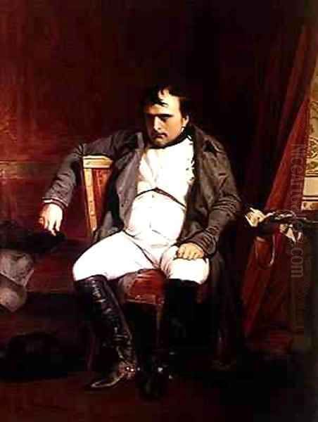 Napoleon 1769-1821 after his Abdication Oil Painting by Hippolyte (Paul) Delaroche