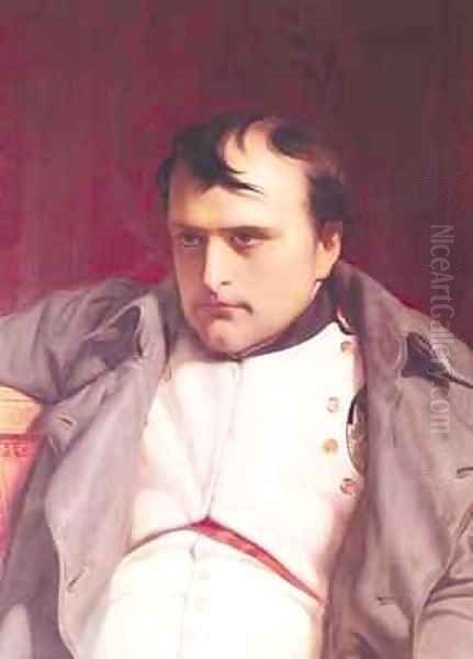 Napoleon 1769-1821 after his Abdication 2 Oil Painting by Hippolyte (Paul) Delaroche