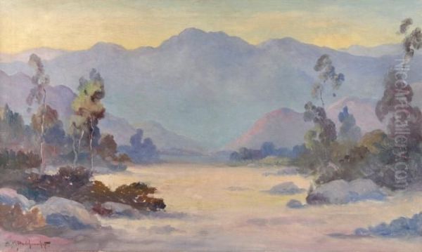 California Dawn Oil Painting by Alexis Matthew Podchernikoff