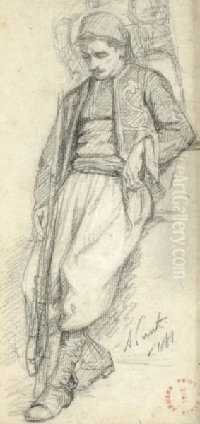 Zouave Oil Painting by Armand Point