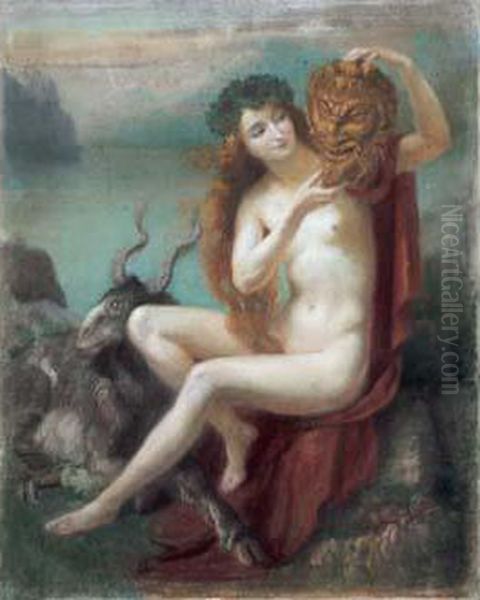 Scene Mythologique Oil Painting by Armand Point