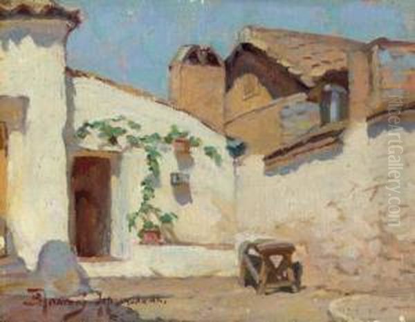 View Of Jerusalem Oil Painting by Vasily Polenov