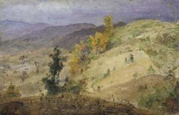 Balkan Landscape Oil Painting by Vasily Polenov