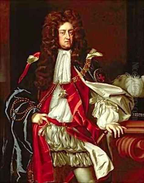 Prince George of Denmark 1653-1708 2 Oil Painting by Michael Dahl