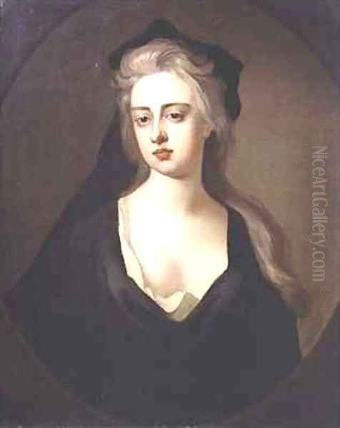 Portrait of Jane Hyde Countess of Clarendon and Rochester Oil Painting by Michael Dahl