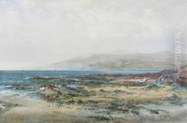 In The Mouth Of The River Duddon, Furness, Westmorland Oil Painting by Albert Pollitt