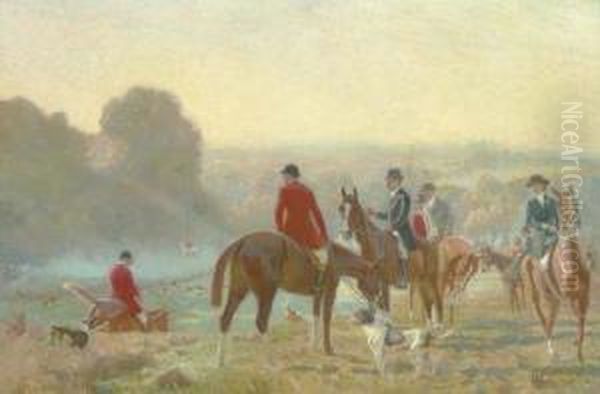 Check In The Hunt - Radnor, Pennsylvania Oil Painting by Henry Rankin Poore