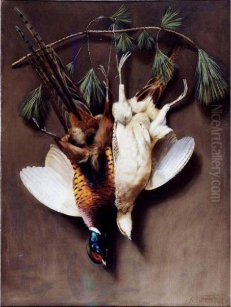 A Trophy Of The Hunt Oil Painting by Alexander Pope